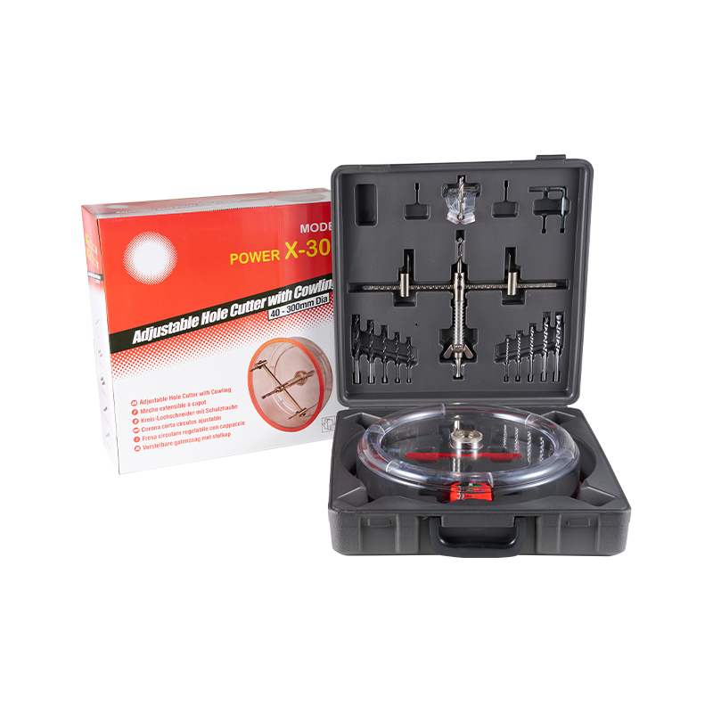 40–300 mm verstellbarer Lochsägenschneider-Satz mit Verkleidung