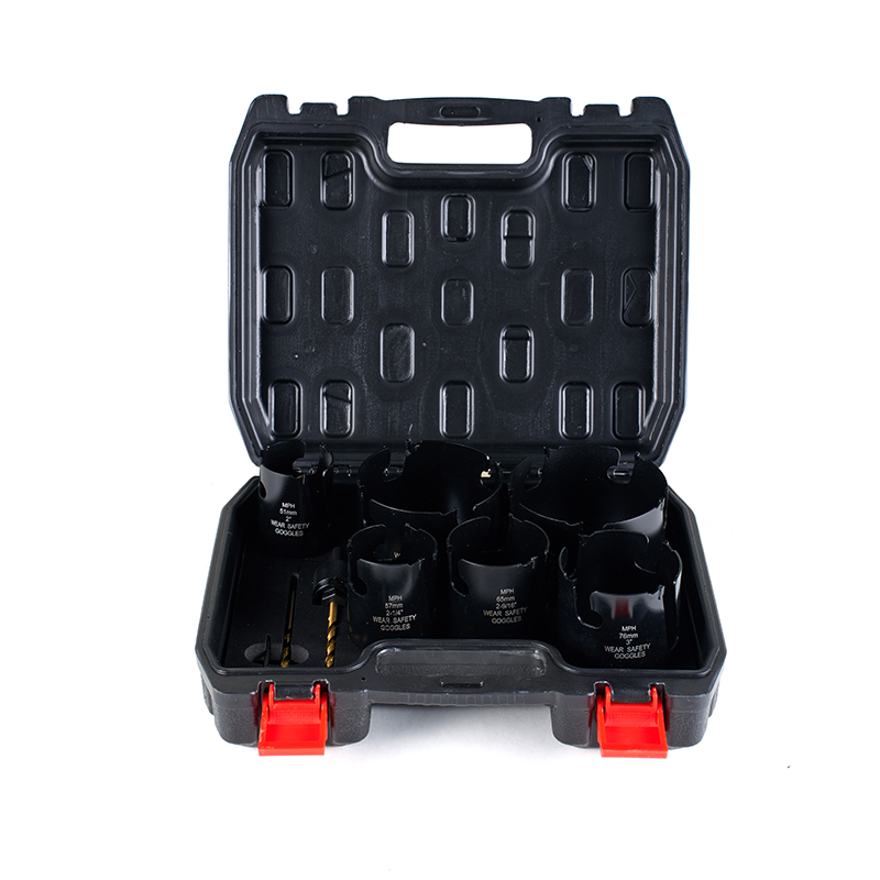 9-teiliges Lochsägeblatt-Bohrwerkzeug-Set für die Holzbearbeitung