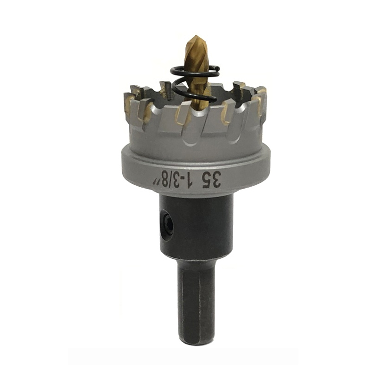 Lochsägenschneider mit Hartmetallspitze zum Bohren von Metallen